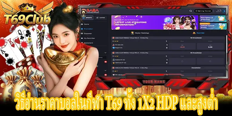 อธิบายราคาบอลกีฬา T69 แบบเข้าใจง่ายทุกตลาด