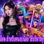 เทคนิค ปั่น สล็อต สำหรับคนงบน้อย วางแผนทุนก่อนเล่น